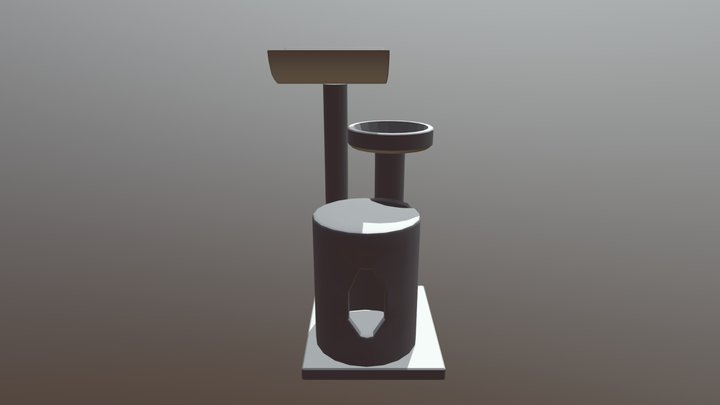 Cat Tower 3D Model