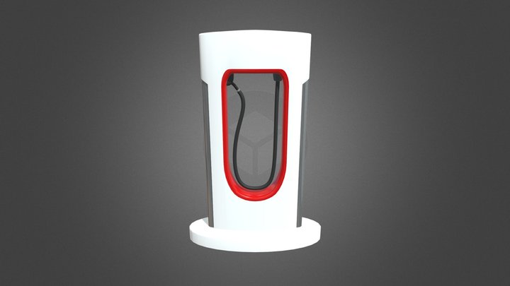 Tesla Charger 3D Model