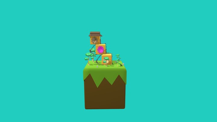 House Full of Colours 3D Model