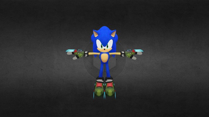 boscage_maze_sonic__prime____blend___fbx___by_la 3D Model