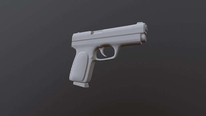 P9 Pistol 3D Model