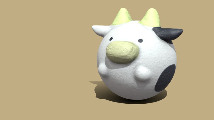 4_Ohieto_Ushi 3D Model