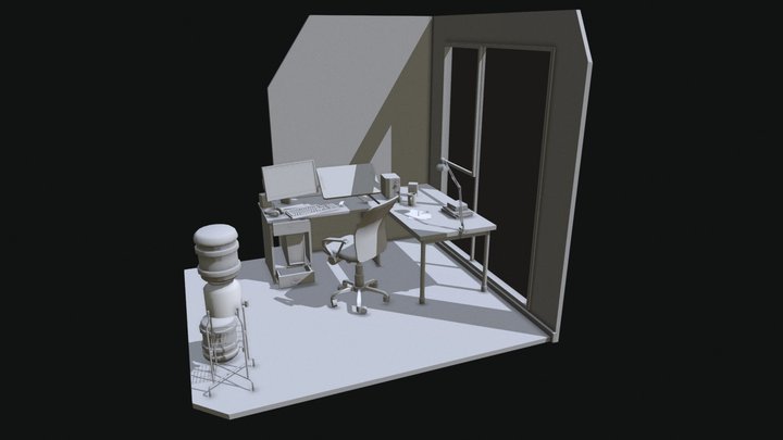 Workplace – Modello 3D gratuito STL
