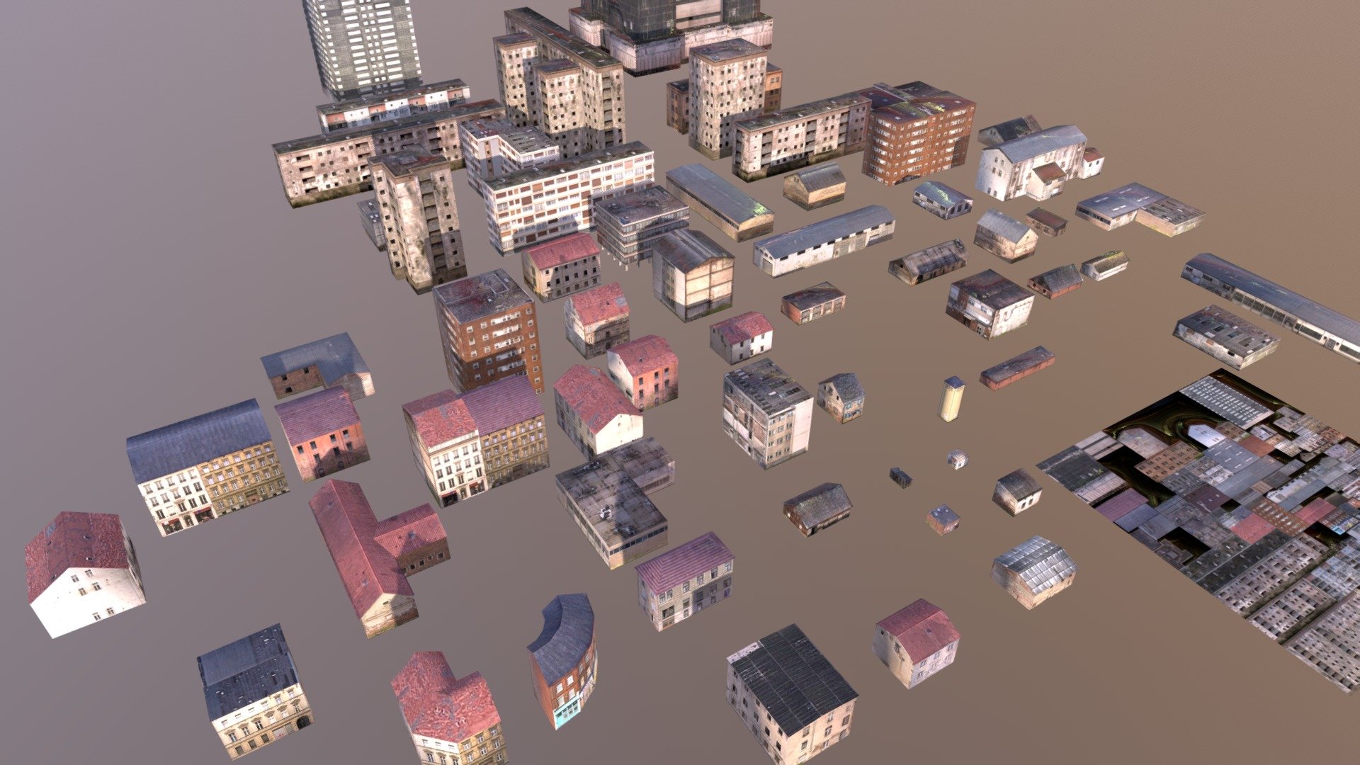 Low Poly City Environment - Buy Royalty Free 3D model by falk lochmann (@fa...