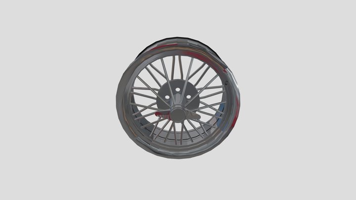 Elbow Spoked Rim South Houston Texas Swanga 3D Model