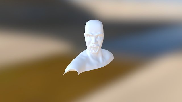 Male Bust 3D Model