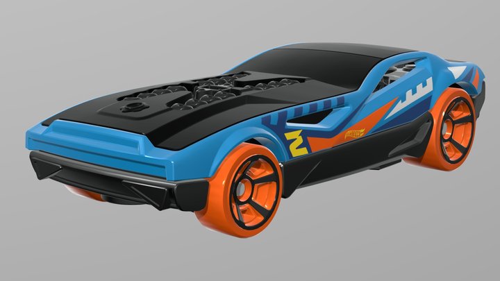 Bye Focal II (Hot Wheels) 3D Model