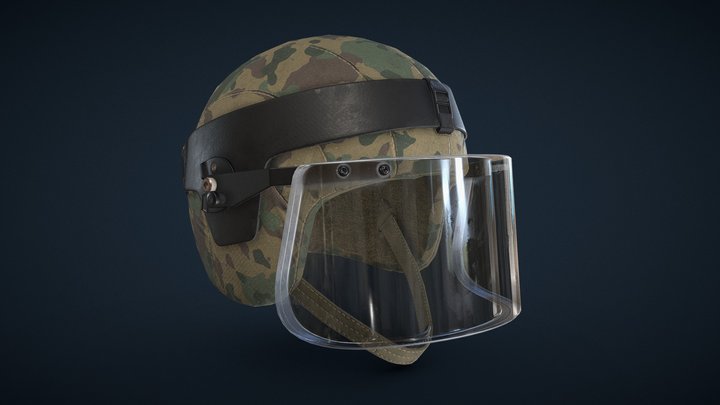 Helmet "Kiver-M" 3D Model