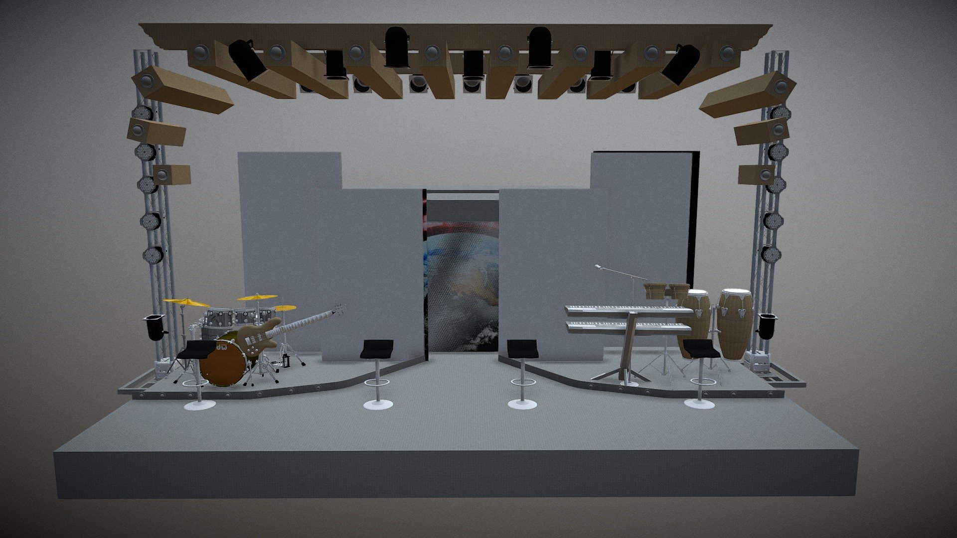 Cenografia Meu Jeito — Sketchfab embed 3D viewer