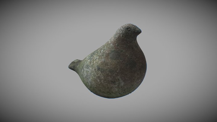 Stone Bird 3D Model