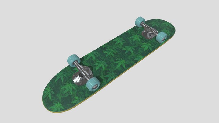 skate board 3D Model