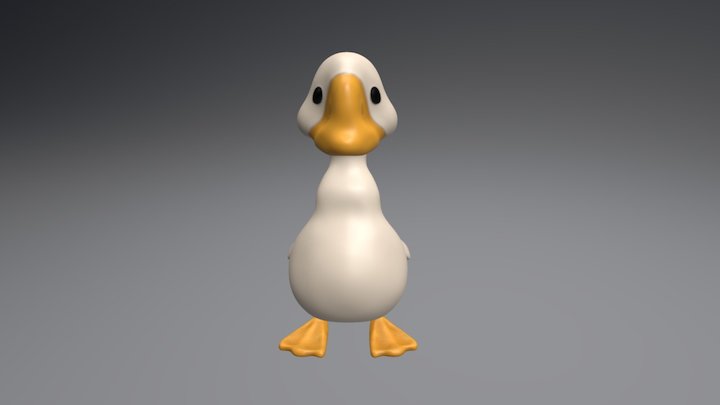 Silly goose 3D Model