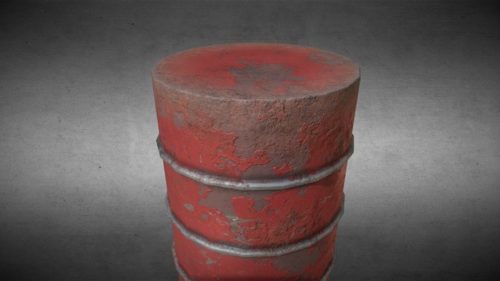 Barrel 3D Model