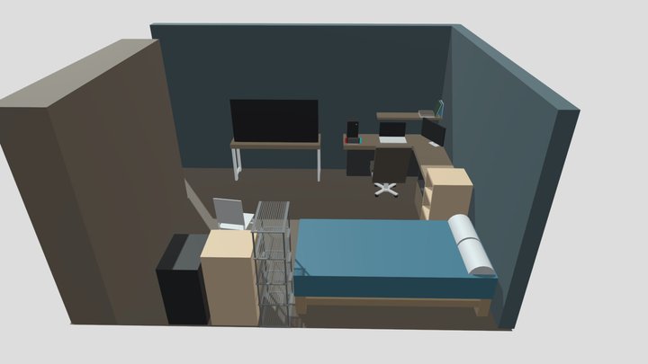 Habitacion 3D Model