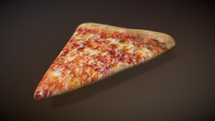 A slice of pizza 3D Model