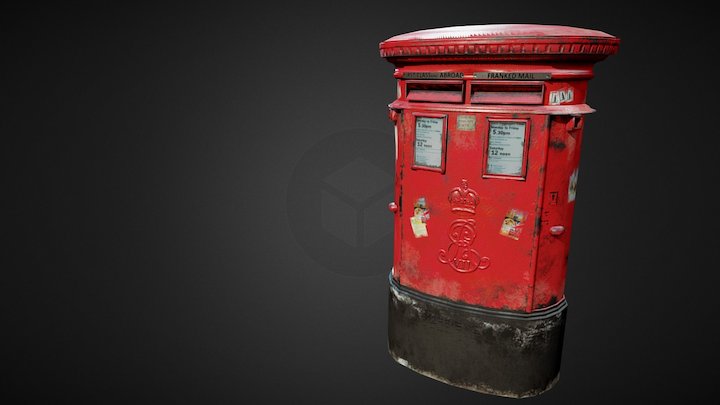 Post Office UK 3D Model
