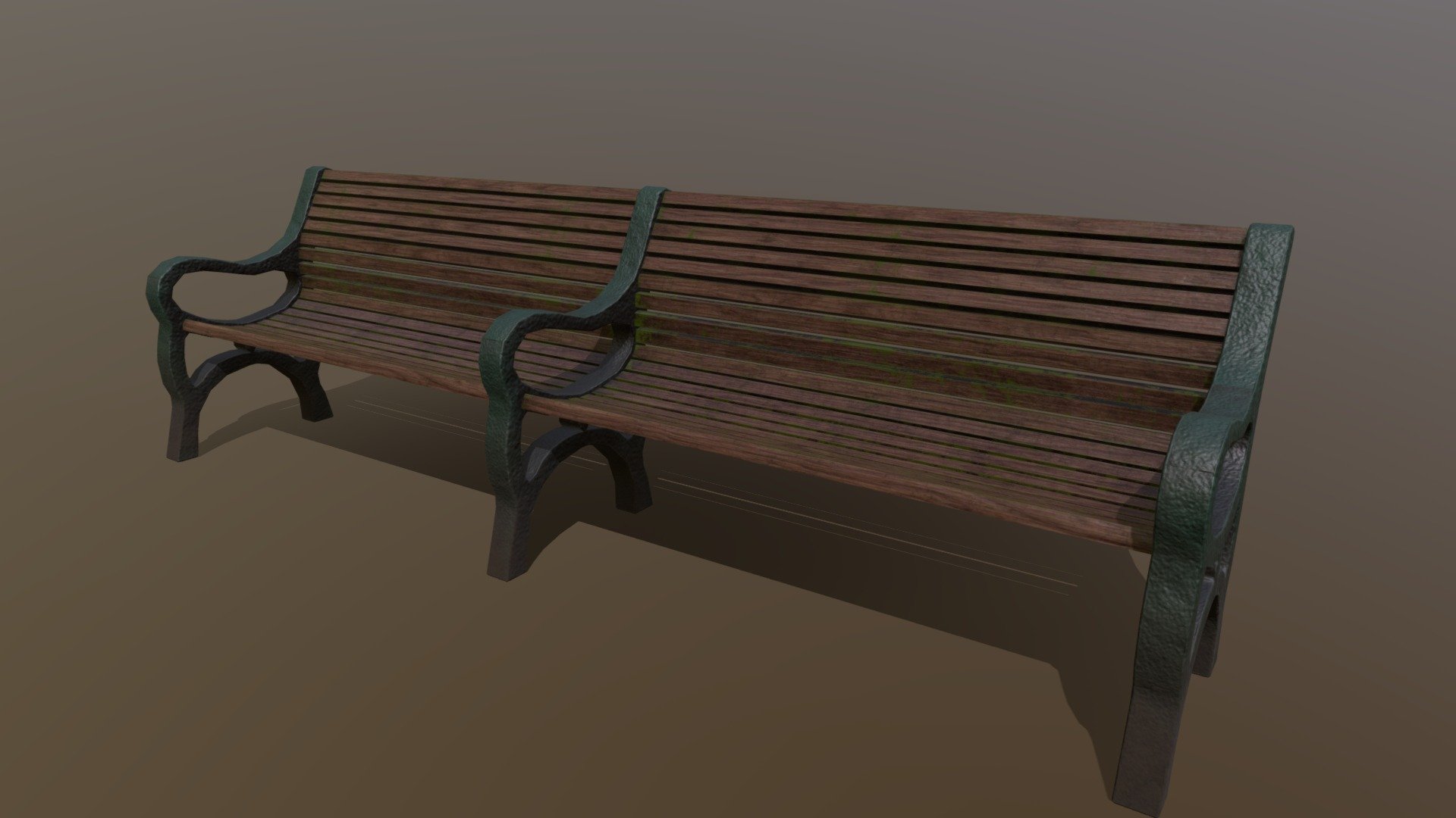 Park Bench Download Free 3D model by RBG_illustrations [2ee2bc8