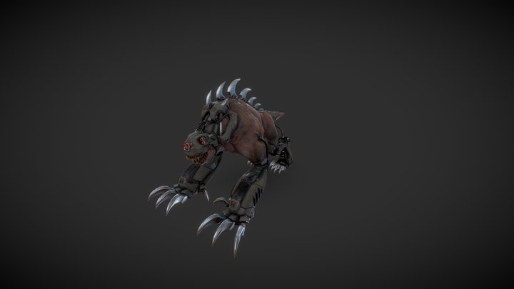 Death Carnival Enemy: Face Mauler 3D Model
