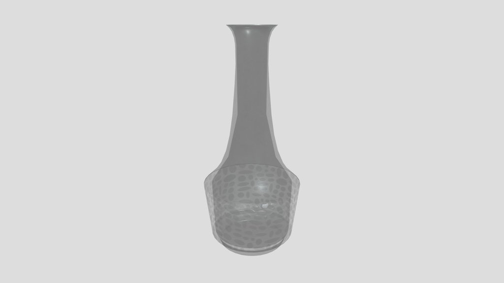 Modern Pewter Vase 554