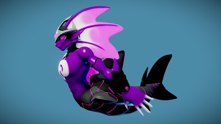 Kyro the Abyss Warrior 3D Model