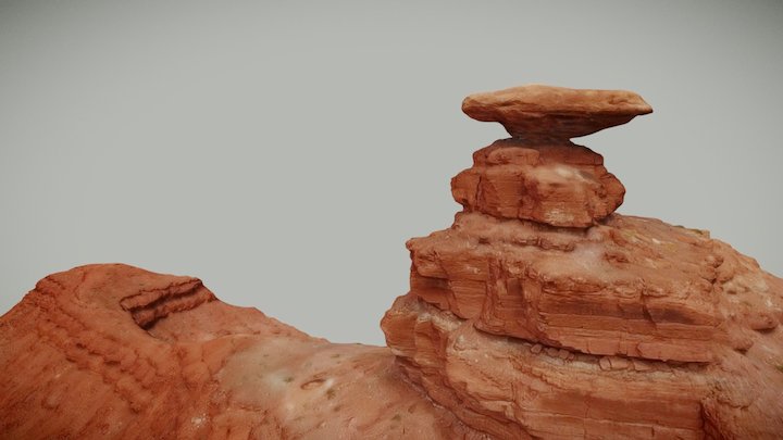 Mexican Hat, Utah – Modelo 3D gratuito STL