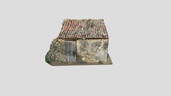 Old Istrian House from 1890 3D Model