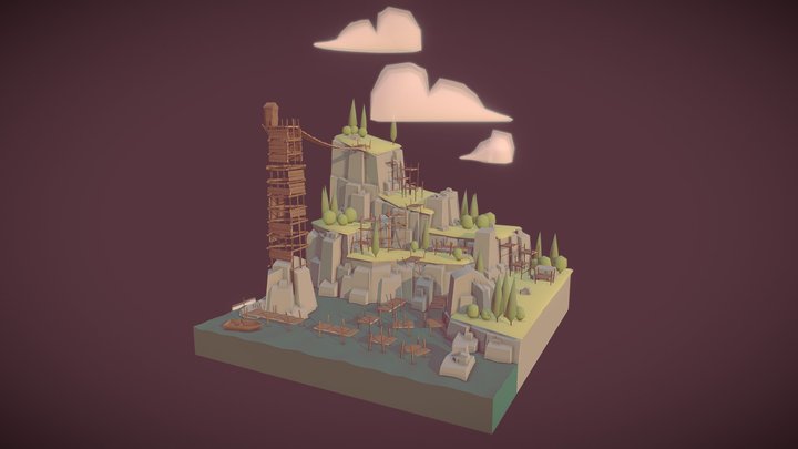 Diorama / Level Design V1.0 3D Model