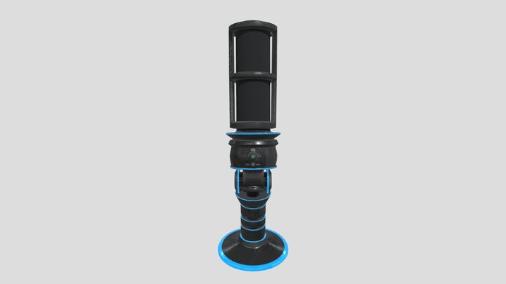 Gaming Microphone 3D Model
