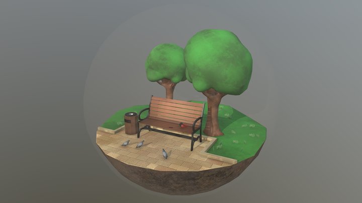 Park 3D Model