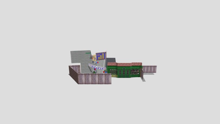 Elmos Letter Adventure - Sesame Street 3D Model