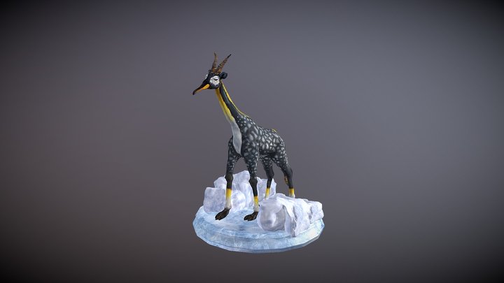 Jiragüino creature model 3D Model