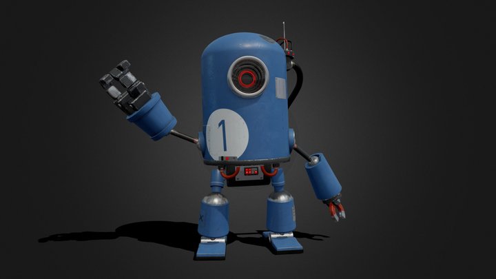 SHIRU: Sentient Humanoid Integrated Robotic Unit 3D Model