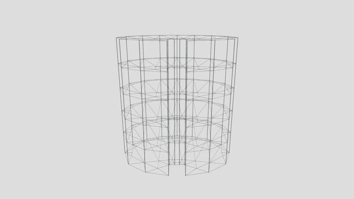 LCA60T Structural Analysis 3D Model