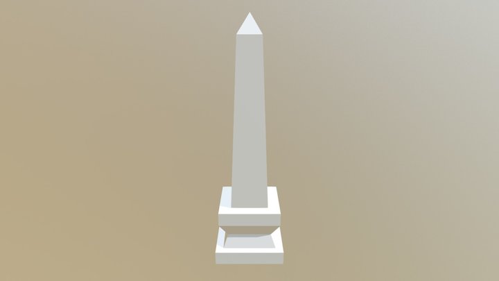 Obalisk 3D Model