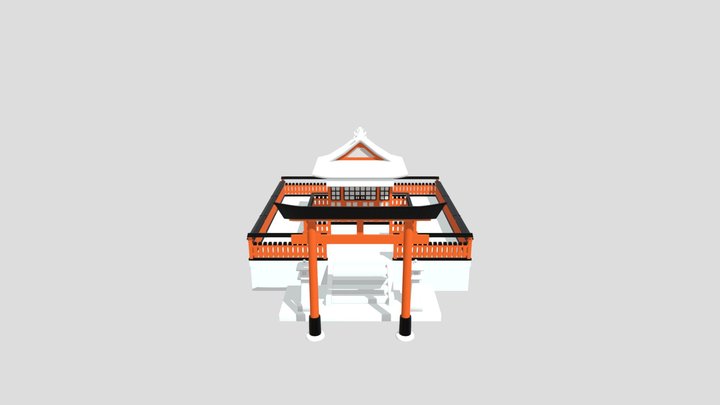 Fushimi Inari Taisha Shrine 3D Model
