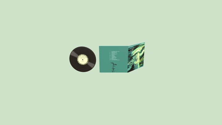 Aurora "The Gods we can Touch" album redesign 3D Model