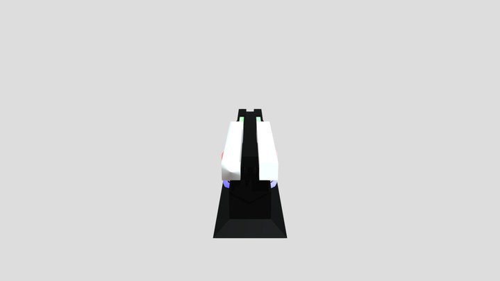 Plasma Railgun 3D Model