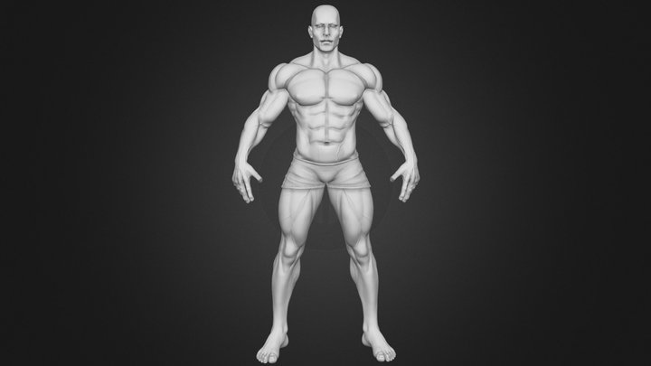 Strongman 3D models - Sketchfab