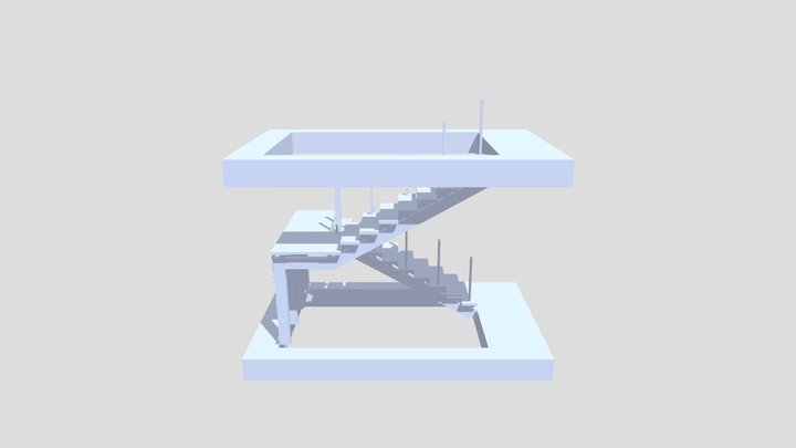 Stair 3D Model