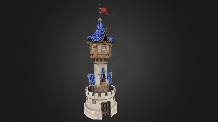 Castle 3D Model