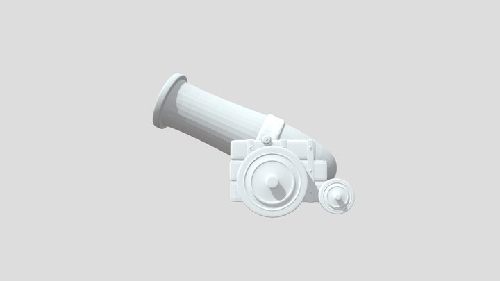 Cannon 3D Model