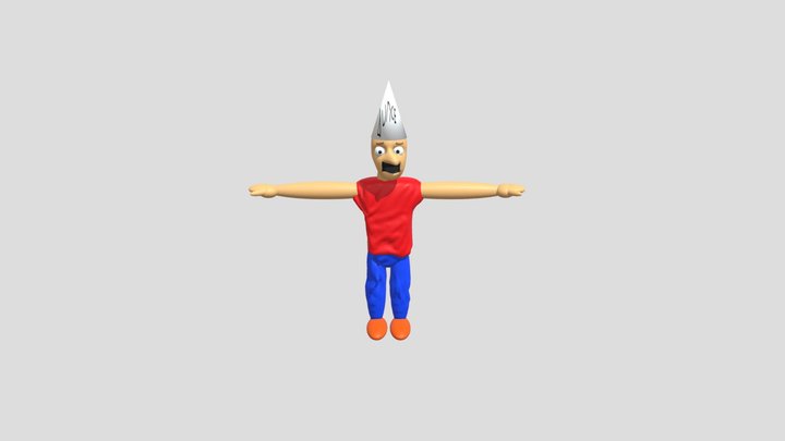 Dunce Boy 3D Model