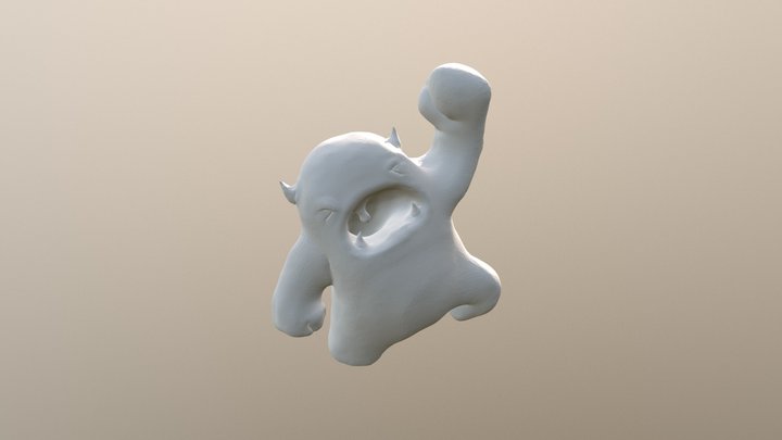 Melvin Sculpture 3D Model