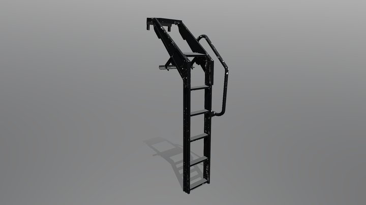 F16’s Crew Access Ladder 3D Model