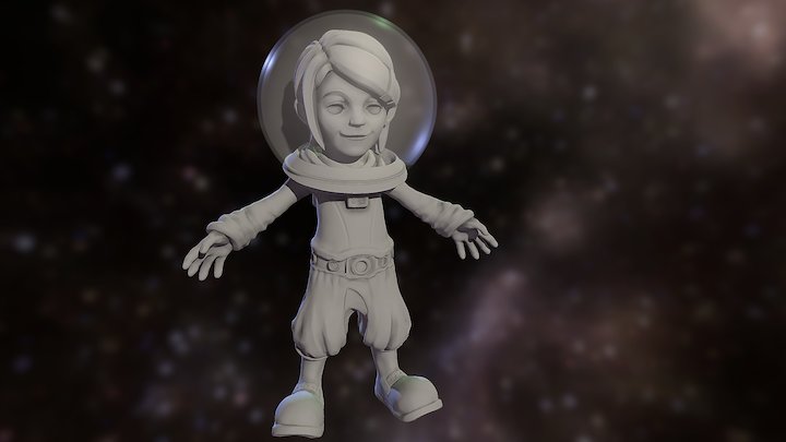 Spacekiddo 3D Model