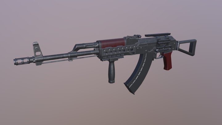 Ak 3D Model