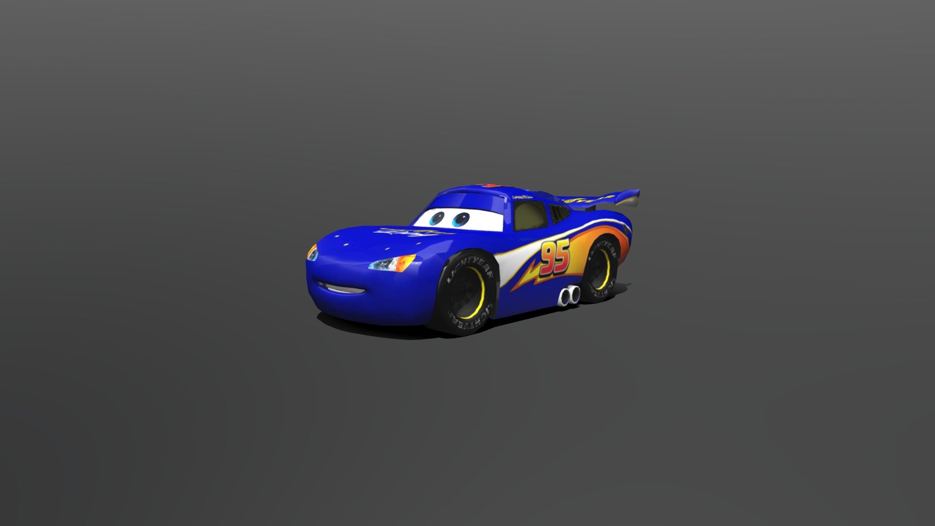 Lightyear McQueen Lightning Fast as Cars - Download Free 3D model by ...