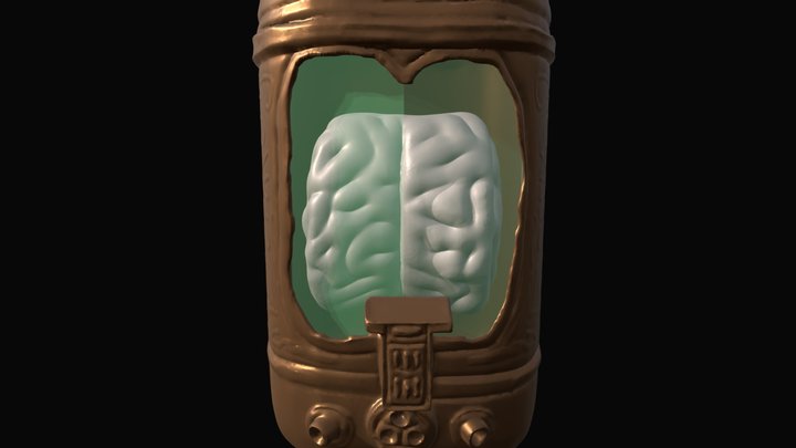 Sculpt January18 day19: ,,lovcraftian" 3D Model