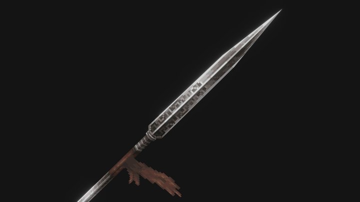 Lothric Knight Long Spear 3D Model