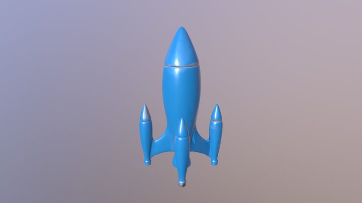Hero Rocket 3D Model
